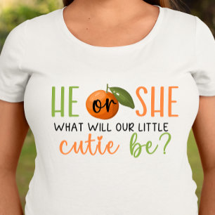 Er oder sie, kleine Süsse Geschlecht offenbaren T  T-Shirt