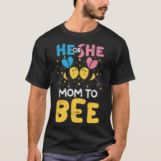 Er oder sie Mama zu sein, geschlechtsspezifisch zu T-Shirt