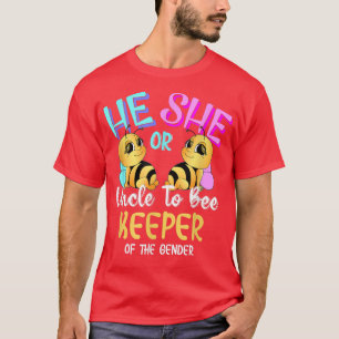 Er oder sie Onkel, um die Genderoffenbarung zu bew T-Shirt