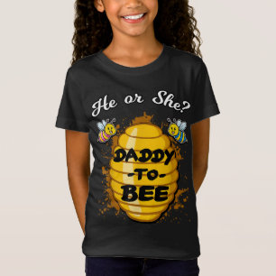 Er oder sie Papa wird die Bekanntgabe der Gender-B T-Shirt