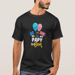 Er oder sie Papy, der beste Vater aller Zeiten zu T-Shirt