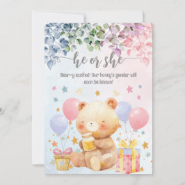 Er oder sie sind begeistert von der Aufdeckung der Einladung