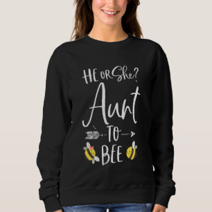Er oder sie tanzen um neue Tante zu sein Sweatshirt