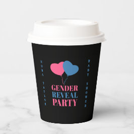 "Er oder sie? Was wird Baby sein?" Pappbecher