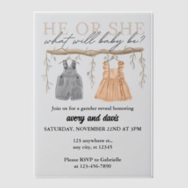 Er oder sie, Was wird das Baby sein? | Boho