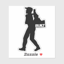 Er packt Idaho Vinyl Decal Aufkleber