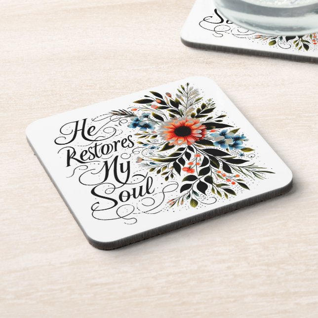 Er restauriert mein Soul Getränkeuntersetzer (Linke Seite)