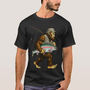Er rief mich zum Fischen Christlicher Angelbibelve T-Shirt