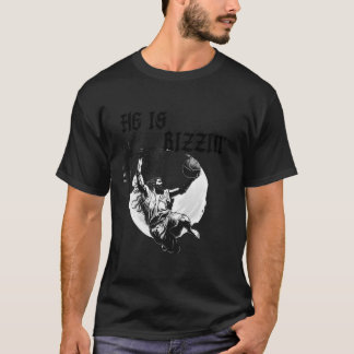 Er Rizzin lustigen Jesus Basketball Meme Christlic T-Shirt