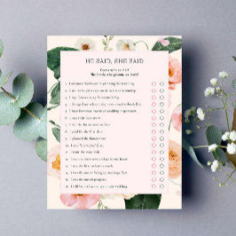 Er sagte, sie sagte | Blütenblättriges Brautparty