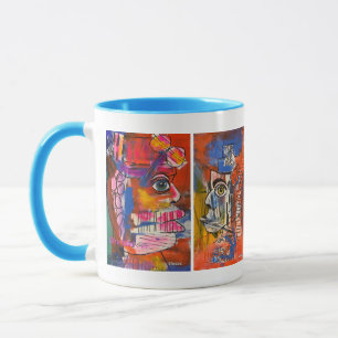 "Er sagte, sie sagte" Getränke-Tasse Tasse