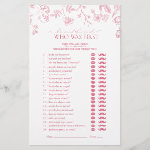 Er sagte, sie sagte, rosa Viktorianisches Brautpar