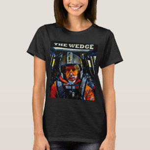 Er schaukelt an der Oberfläche T-Shirt