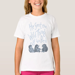 Er schickte die wilden Kerle ins Bett - Blau T-Shirt