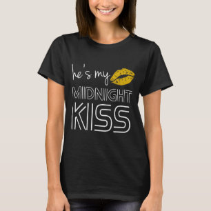 Er Sie Mein Mitternachtskuss Frohes Neues Jahr Pas T-Shirt