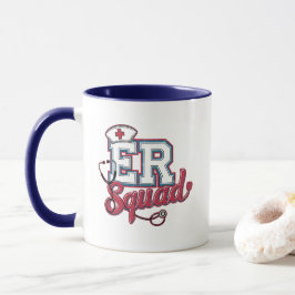 ER Squad, Emergency Room, Nurse Shirt, Doctor Gift Tasse