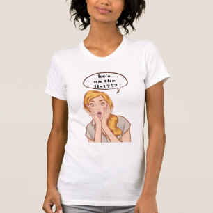 Er steht auf der Liste?! T-Shirt