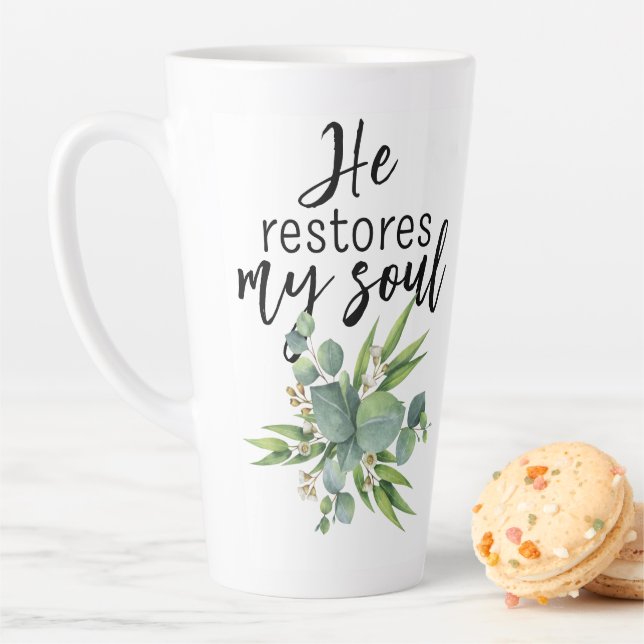 Er stellt mein Soul wieder her Milchtasse (Beispiel)