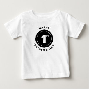 Ęr T-shirt heureux de bébé de fête des pères