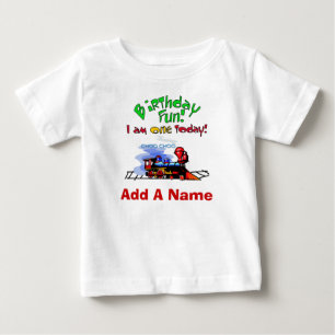 Ęr T-shirt personnalisé d'anniversaire de train