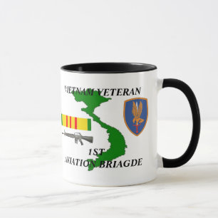 ęr Tasses de café de vétéran du Vietnam de brigade
