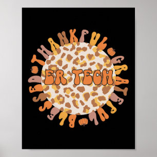 Er Tech Erntedankfest Notaufnahme Tech Er Tech Poster
