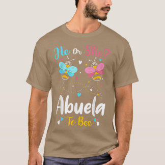 Er und sie Abuela, um das Gender Reve zu bewahren T-Shirt