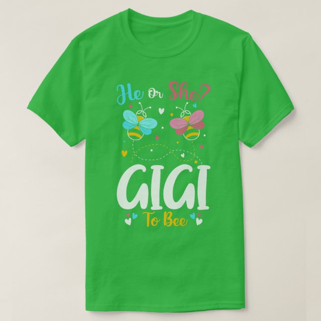 Er und sie werden die Genderoffenbarung bewahren T-Shirt (Design vorne)