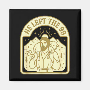 Er verließ die 99 christlichen Jesus, der die verl Magnet