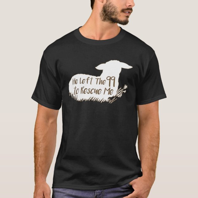 Er verließ die 99, um mich T Shirt zu retten (Vorderseite)