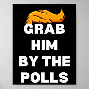 Er von den Umfragen Kamala Harris 47 47. Präsident Poster