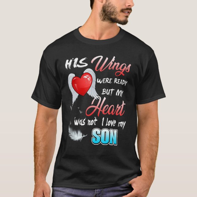 Er war bereit, aber mein Herz war nicht Liebe & ic T-Shirt (Vorderseite)