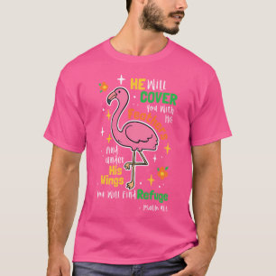 Er wird dich mit seinen Federn abdecken T-Shirt