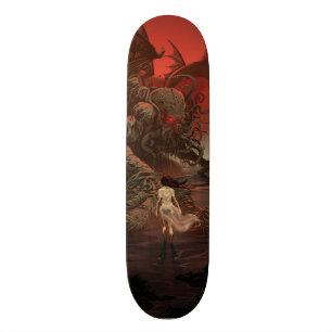 Er wird gestiegen skateboard