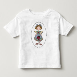 Er wird seine Engel über dich auflasten Kleinkind T-shirt