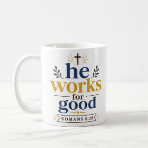 Er wirkt zum Guten und inspiriert christliche Hoff Kaffeetasse