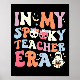 Era Halloween, Groovy Witchy T Poster