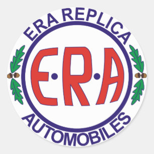 ERA-Logo-Aufkleber Runder Aufkleber