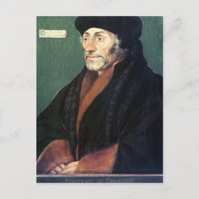 Erasmus von Rotterdam Postkarte (Vorderseite)