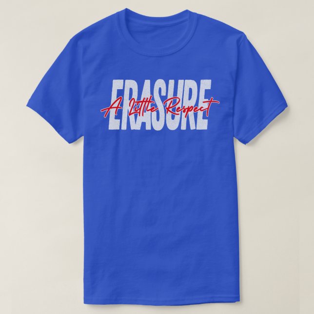Erasure 80er SynthFan-Design T-Shirt (Design vorne)