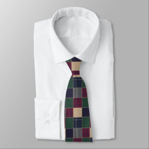 Erb-Tartan-Patchwork  Krawatte