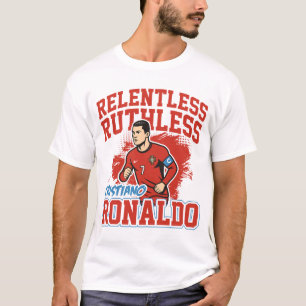 Erbarmungsloser Ronaldo Fußball T-Shirt