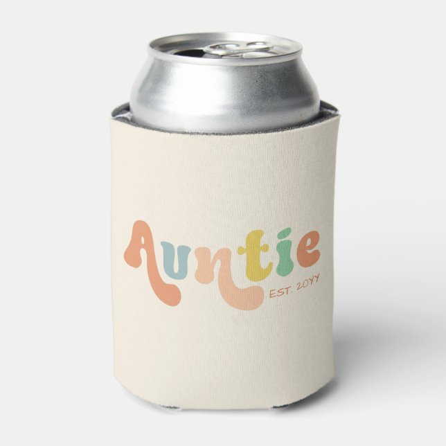 Erbaute Tante | Geschenke für Tante Dosenkühler (Kanne Vorderseite)