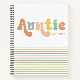 Erbaute Tante   Geschenke für Tante Notizbuch