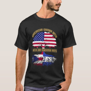 Erbe Amerikanische Kultur mit Puerto Rico Honduran T-Shirt