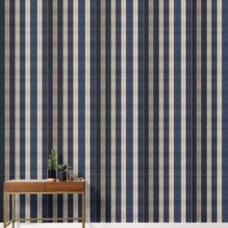 Erbe Luxe Nr. 3 (Indigo + Erde) Luxus Tapete