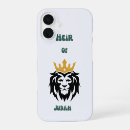 "Erbe von Judah"-Telefonzelle iPhone 16 Hülle