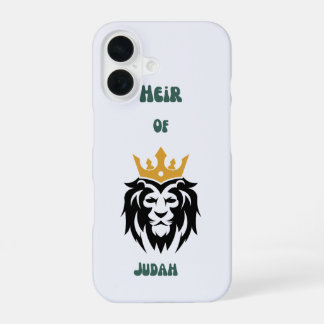 "Erbe von Judah"-Telefonzelle iPhone 16 Hülle