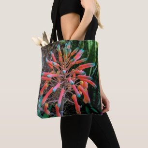Erblühende Pflanze Tasche