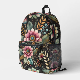 Erblühte Schönheit Bedruckter Rucksack